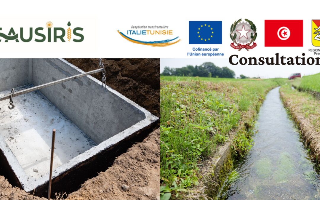EauSIRIS lance une consultation pour des travaux de conservation des eaux et des sols, exécution de citernes enterrées et aménagement d’un puits à la ferme de l’ESIM