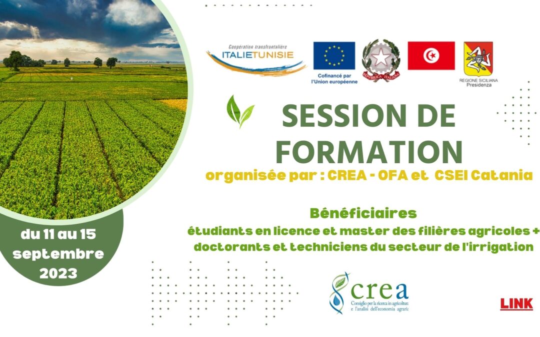 Session de formation sur l’approvisionnement en eau dans l’agriculture